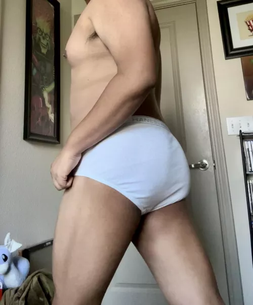 Felt like wearing briefs today 
