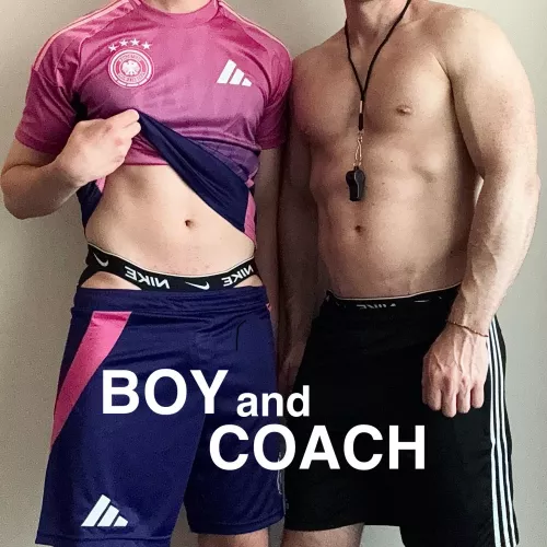 german twink and his coach