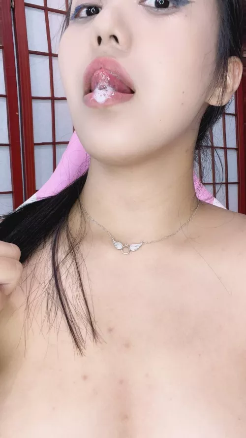 I always get a lot of saliva