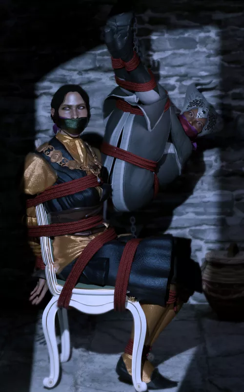 Josephine and Vivienne in A House Divided III - Skvrwiel