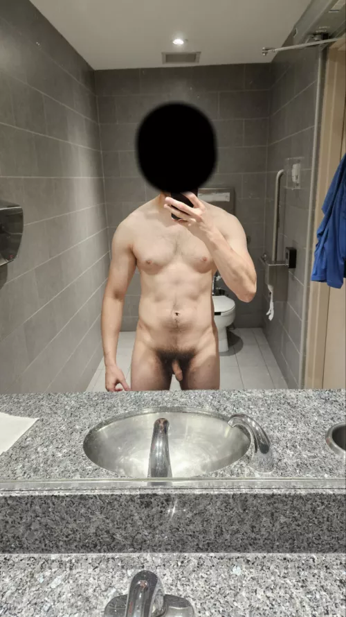 Locker room bathroom pic