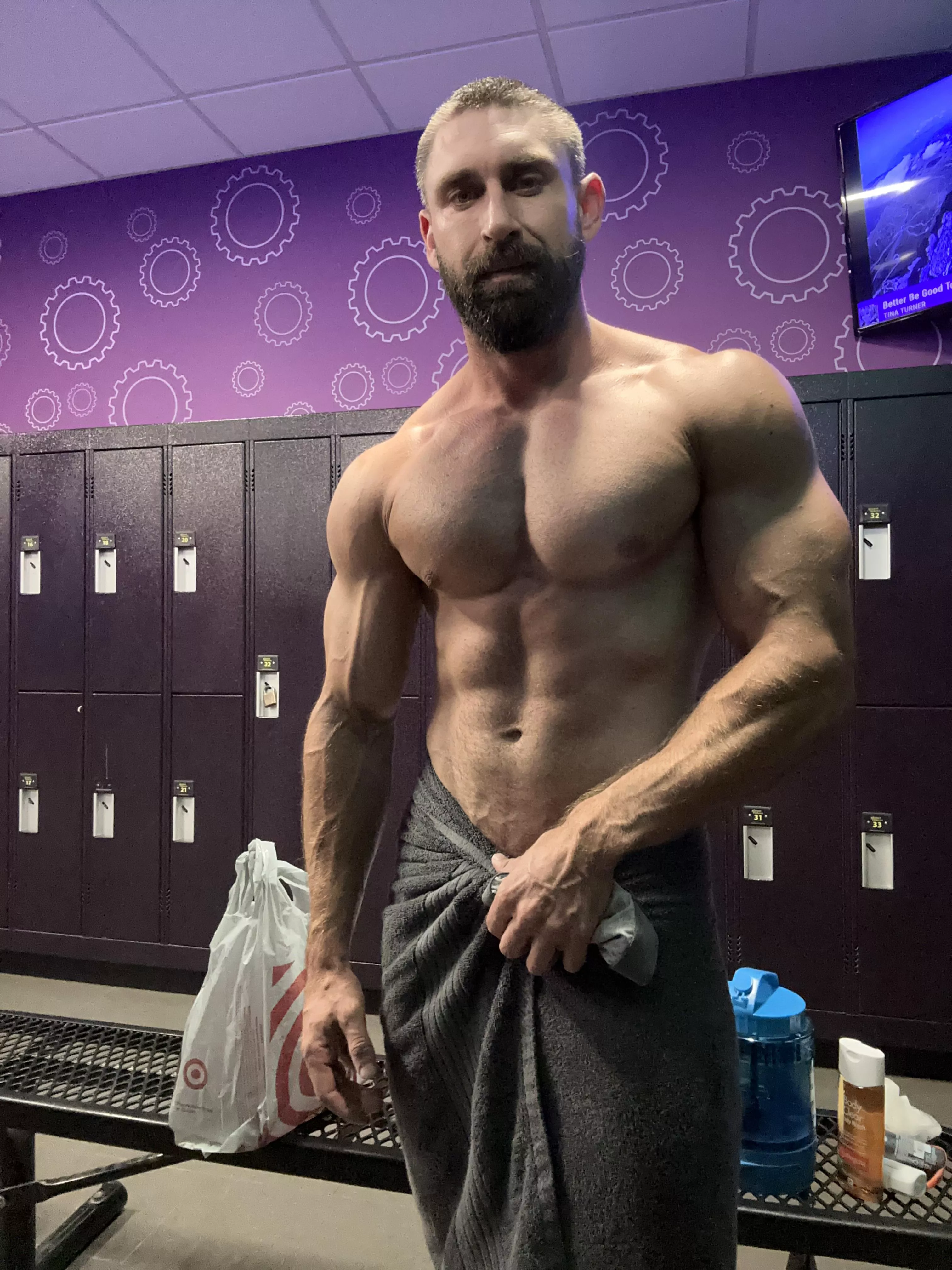 Meet me in the gym shower 