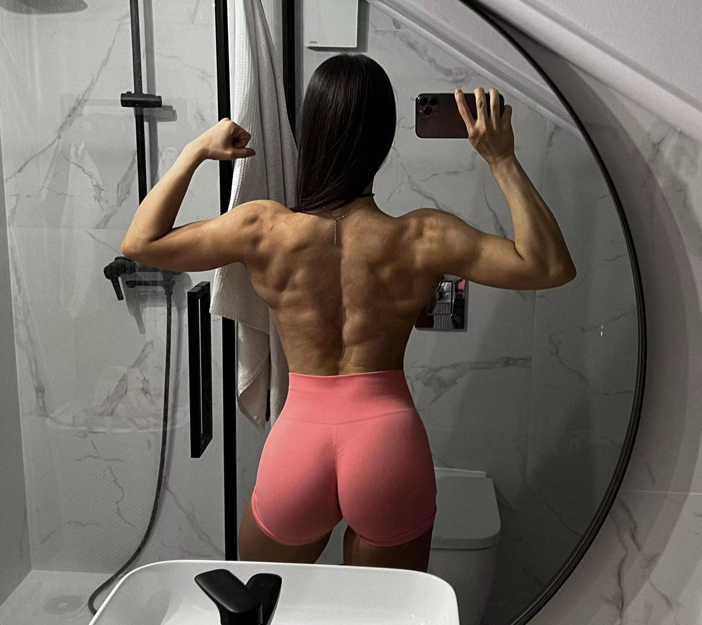 shredded fit back