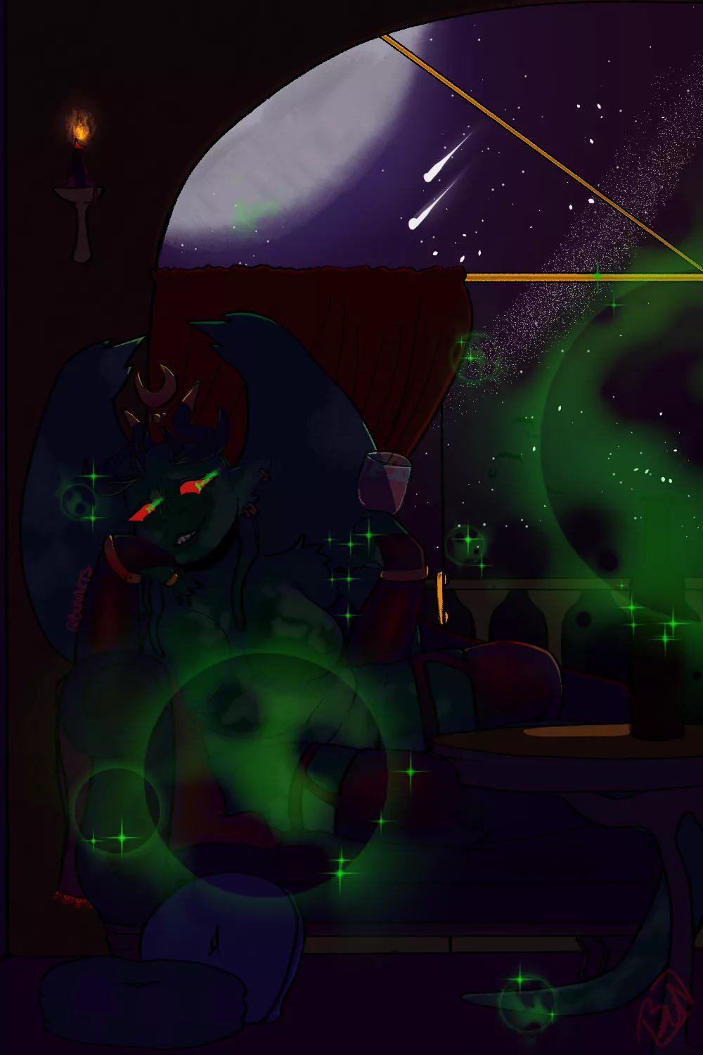 Visiting the Matron | dhampir bard