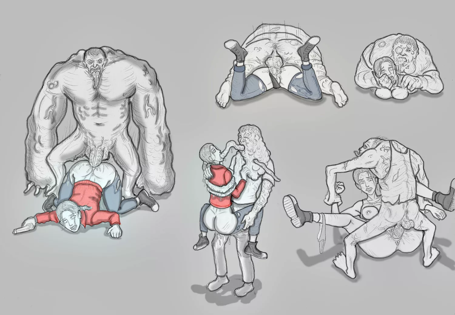 Zoey was left alone (Merconys) [Left 4 Dead]