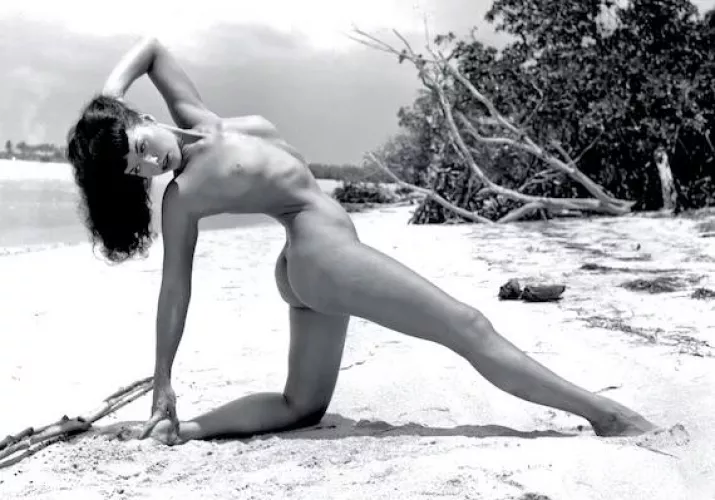 Bettie Page was a flexible doll. Just imagine if she… Nevermind