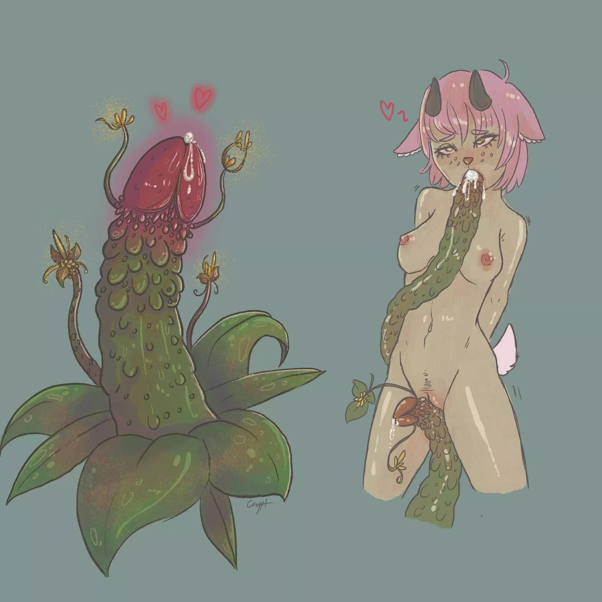 First attempt at nsfw! (Art by me)