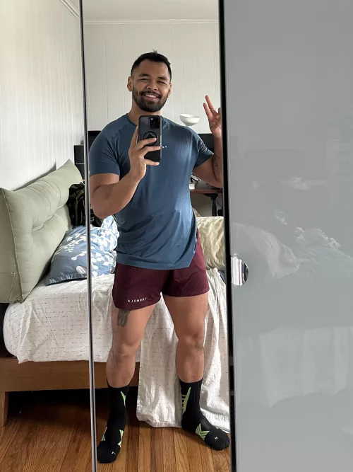 Got myself new gym clothes. Time to head out and see how they feel