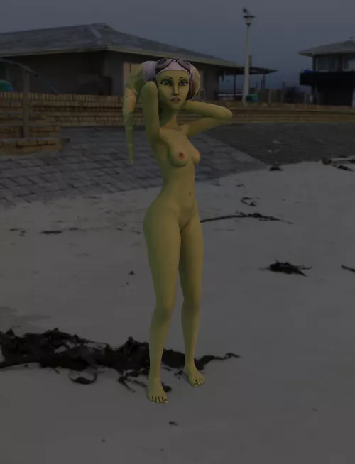 Hera at the beach [Stangil]