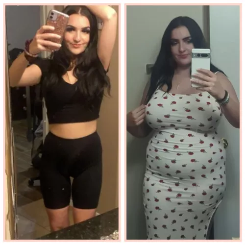 How much weight do you think I have gained?