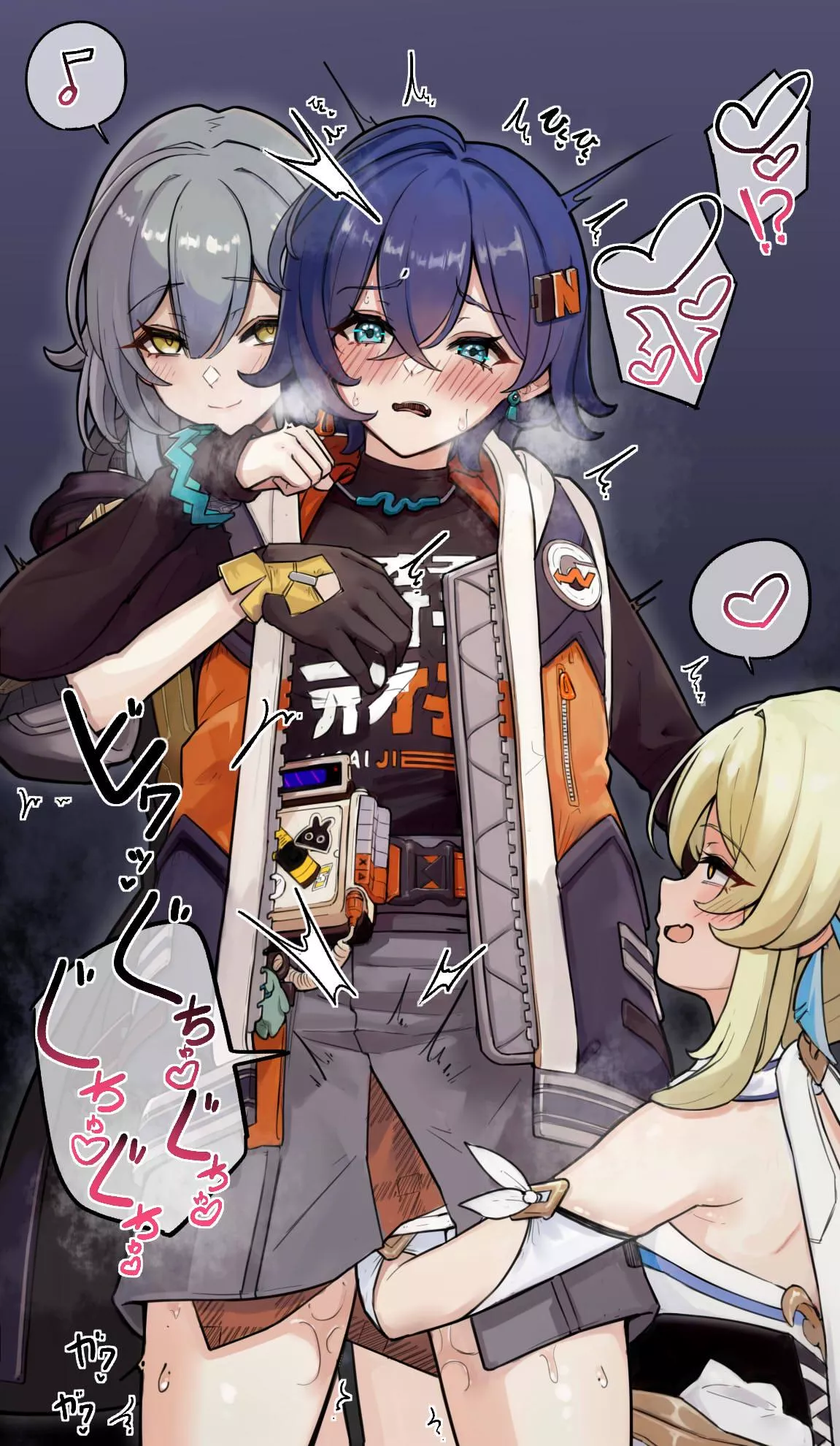 Hoyo protagonists all together [miHoYo]