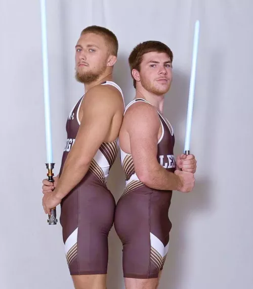 I think their butts have to touch to charge the lightsabers 😄