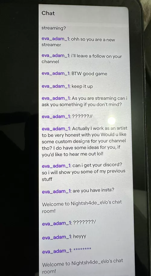 Is this normal on Twitch?