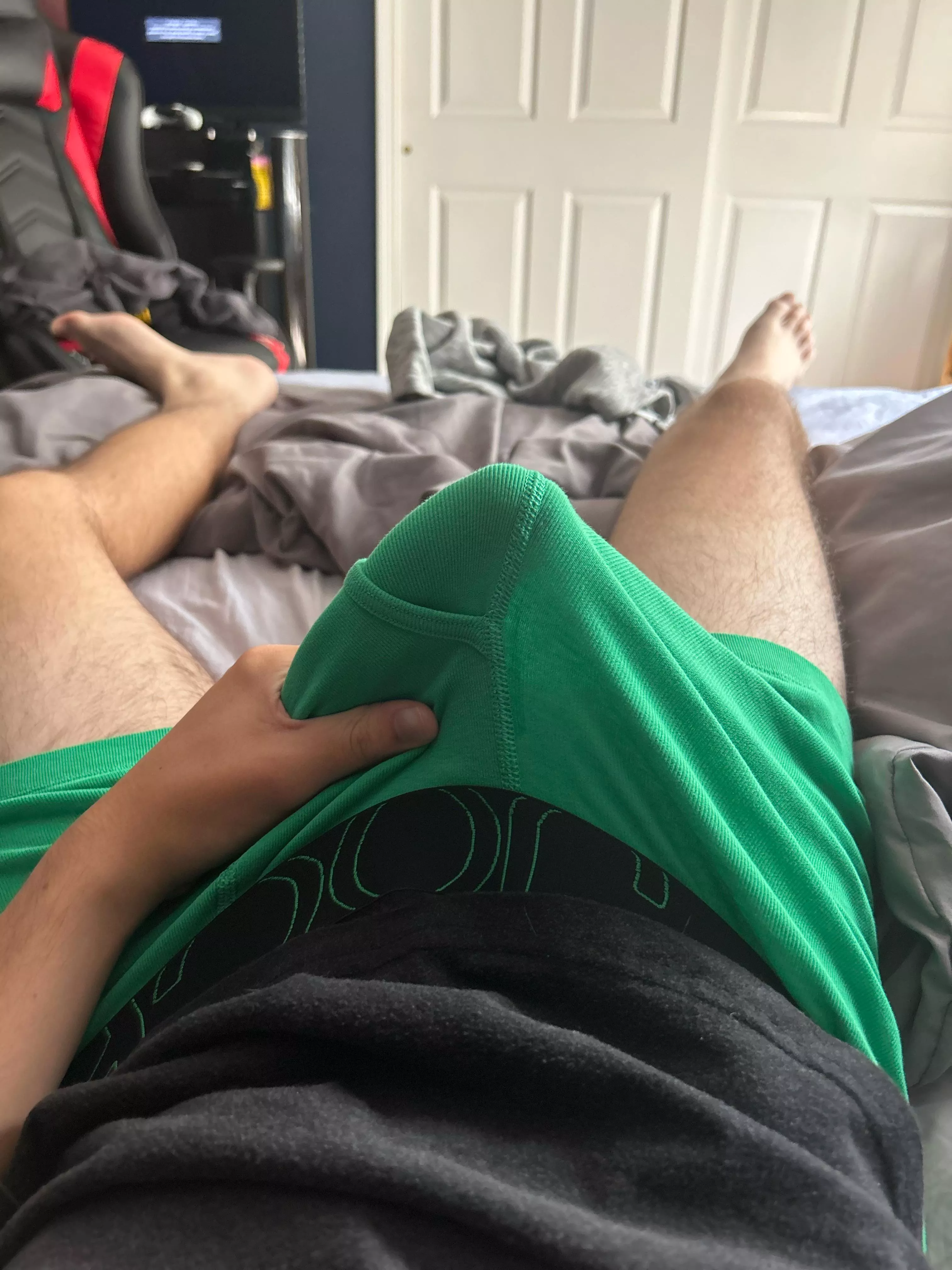 It won’t stay in….