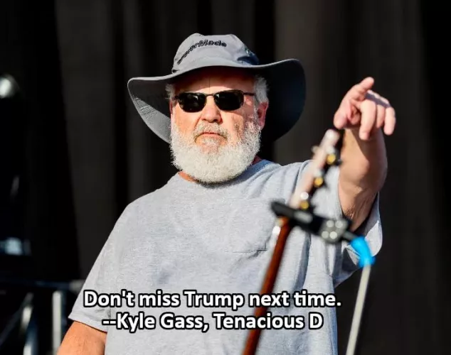 Kyle Gass is a hero and a patriot. It's Tenacious D week at TooCuteForPorn!