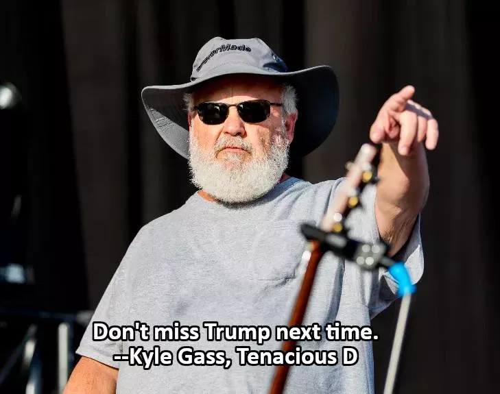 Kyle Gass is a hero and a patriot. It's Tenacious D week at TooCuteForPorn!