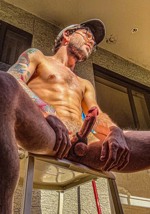 Let’s give the neighbors a show.