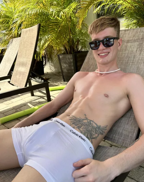 There's a brokeback mountain forming on my boxers