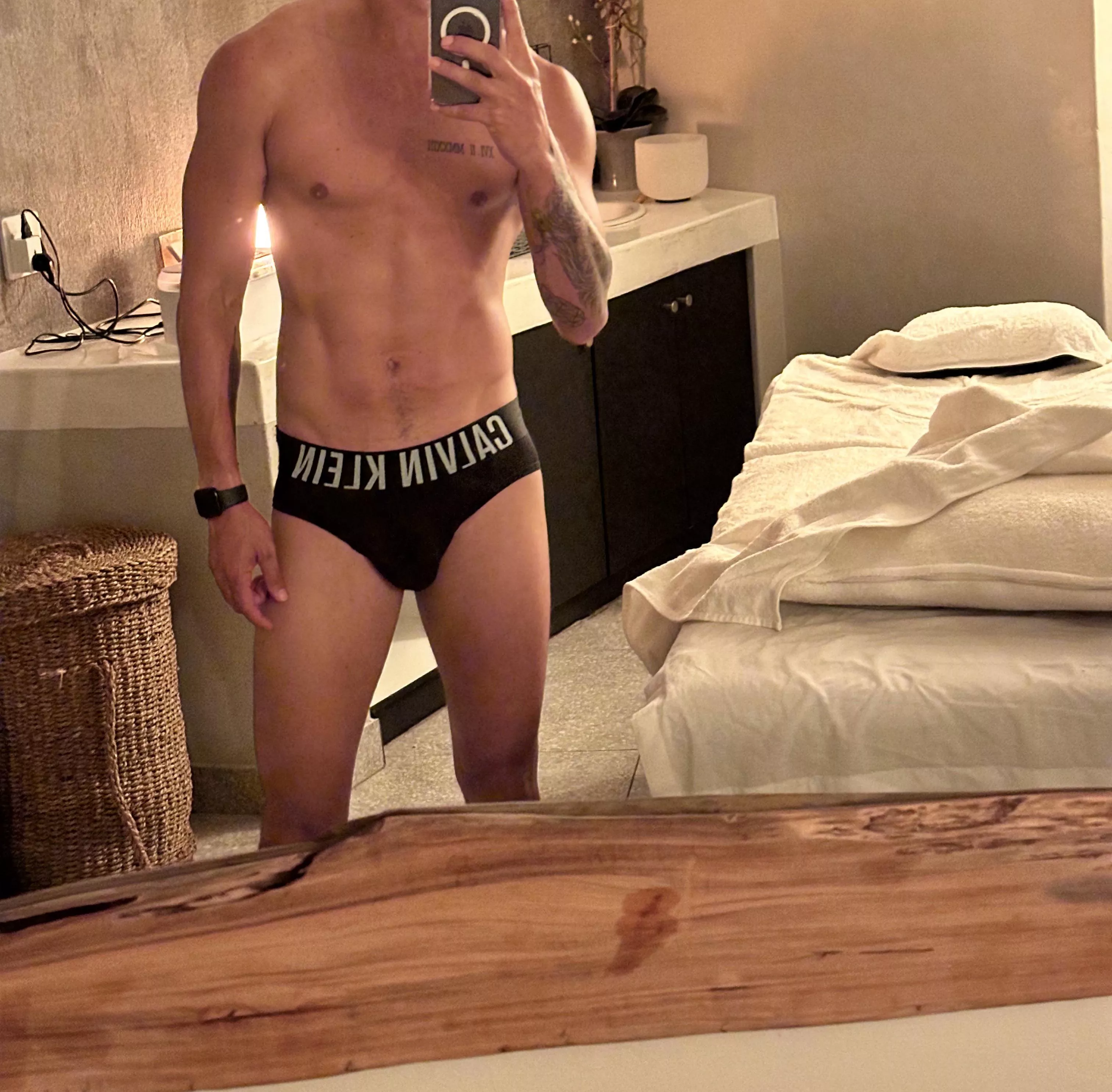 These are coming off before I get all oily! 