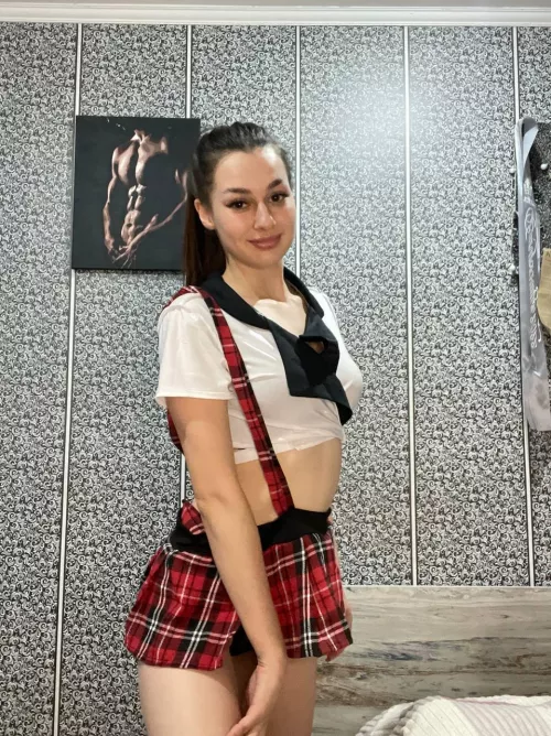 Wore a Scottish folk costume (Joke)