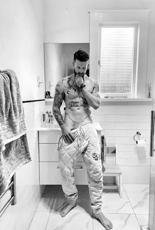 You walk in... what do you do next?