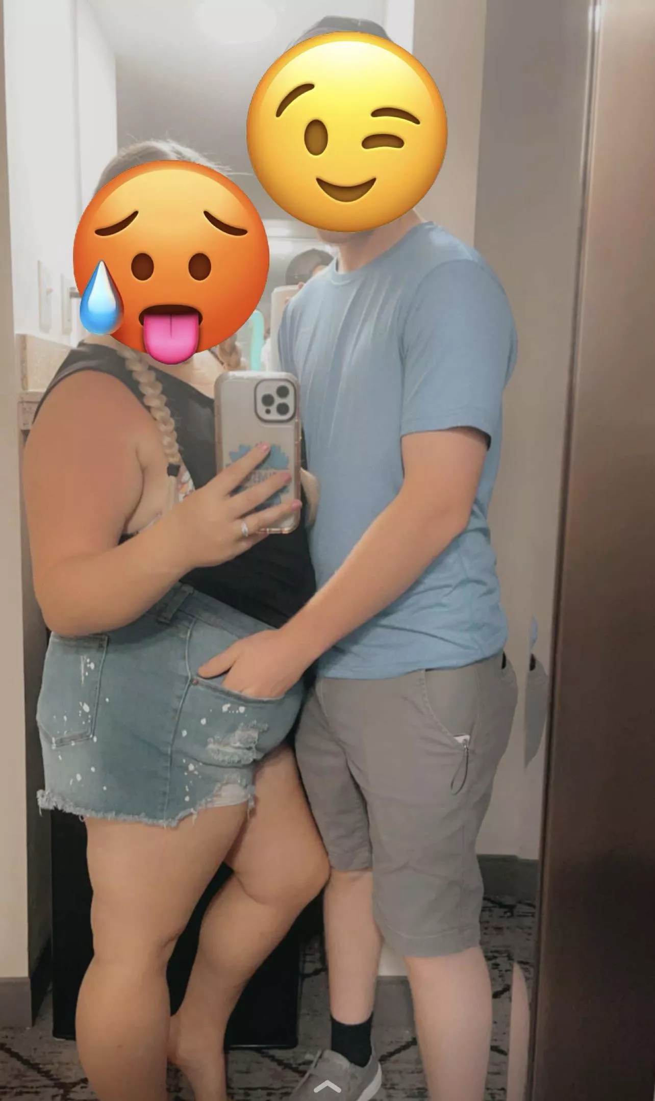 Always fantasized about my man with another girl! Someone hit him up! 