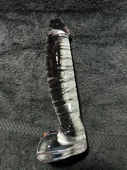 Another new glass toy. Can’t wait to feel it 