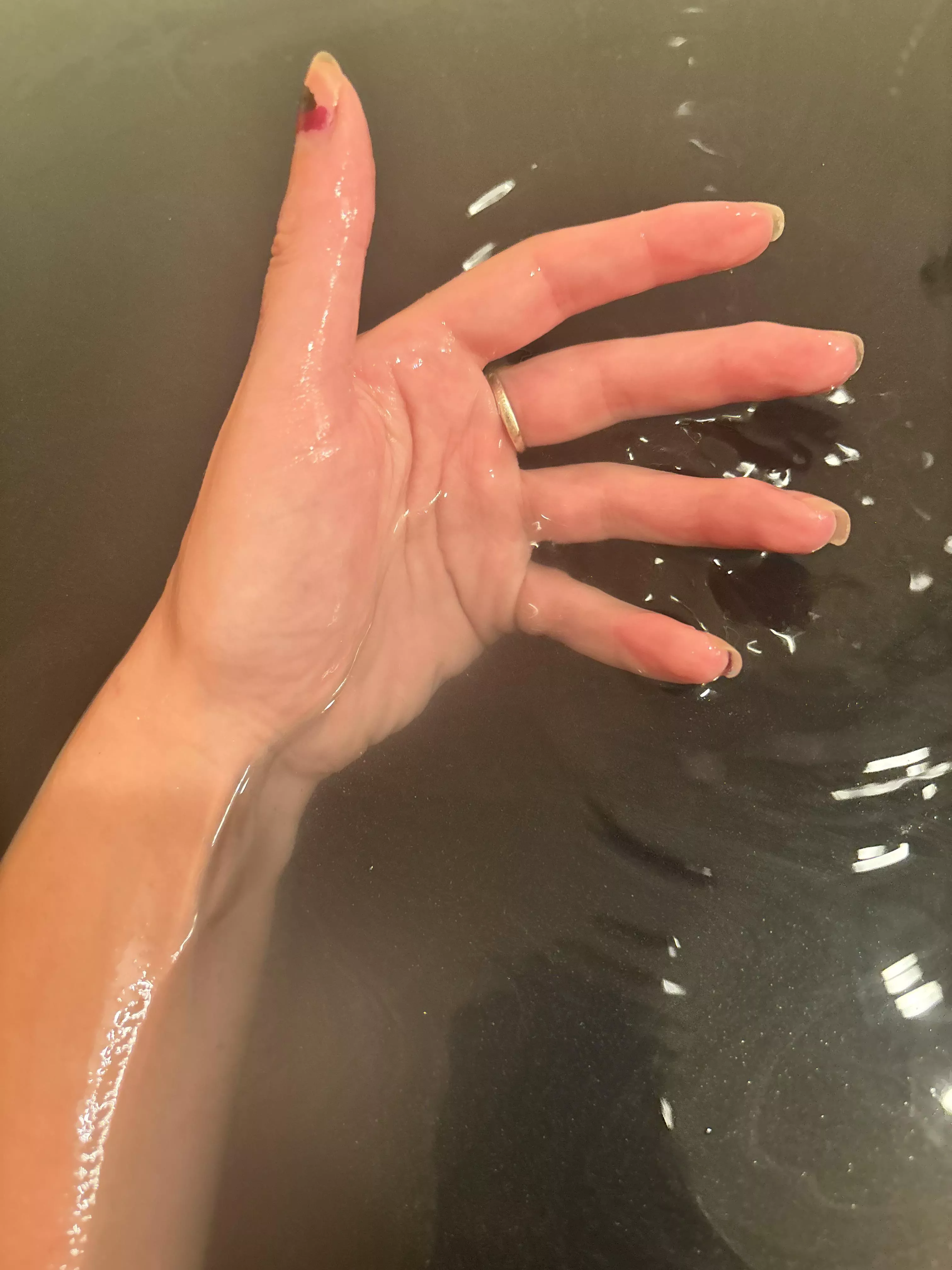 Bathtime hand