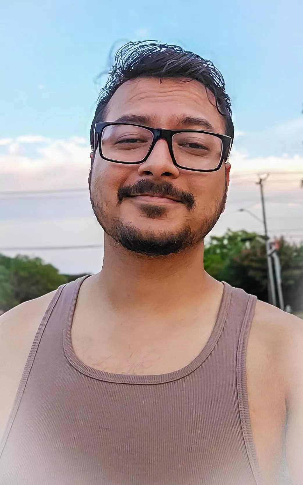 Finished a challenging day with an evening stroll. Happy weekend, fellas! Say hi!