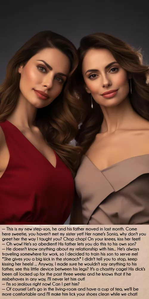 Greet your stepmother's sister properly