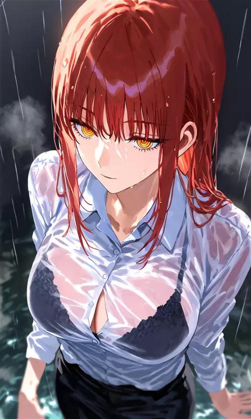 Makima in the Rain [Chainsaw Man]