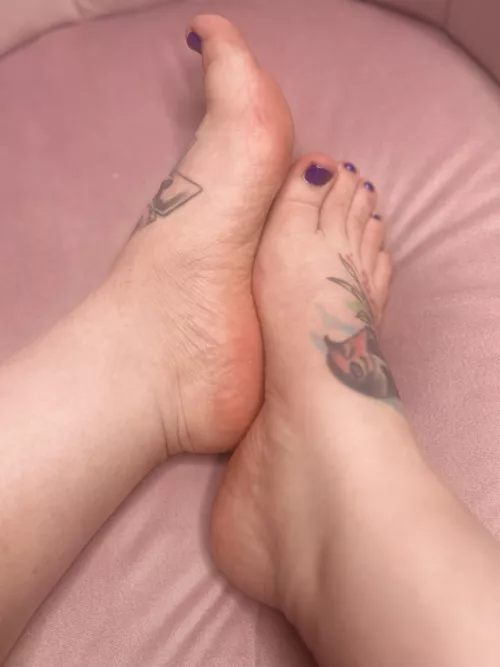 My feet could do with a rub