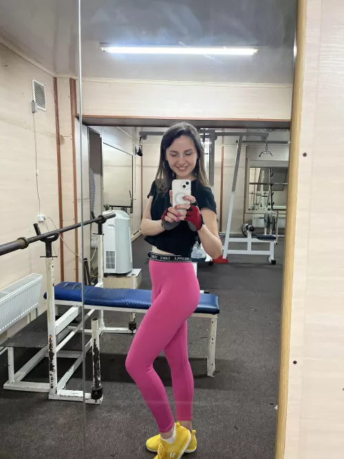 nice time spent in the gym