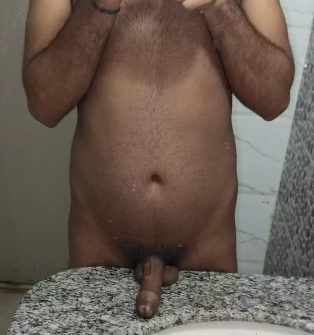 Who wants me to rest my cock on their ass like that?