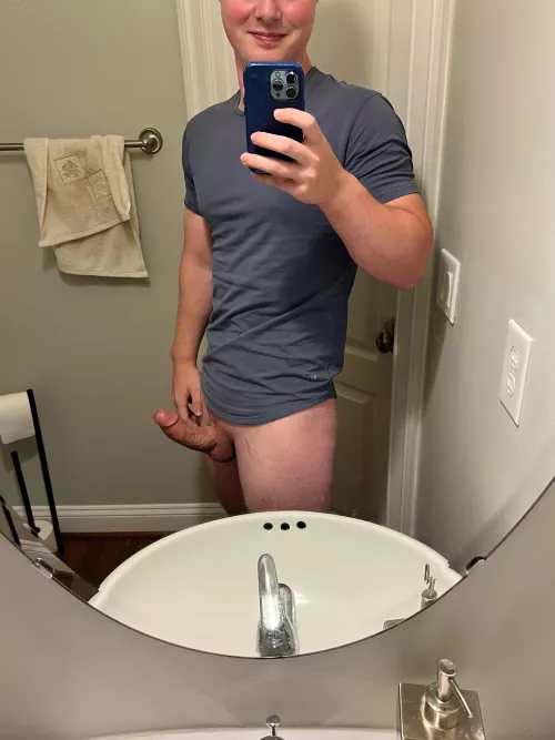 25 showing off my Tuesday boner. 