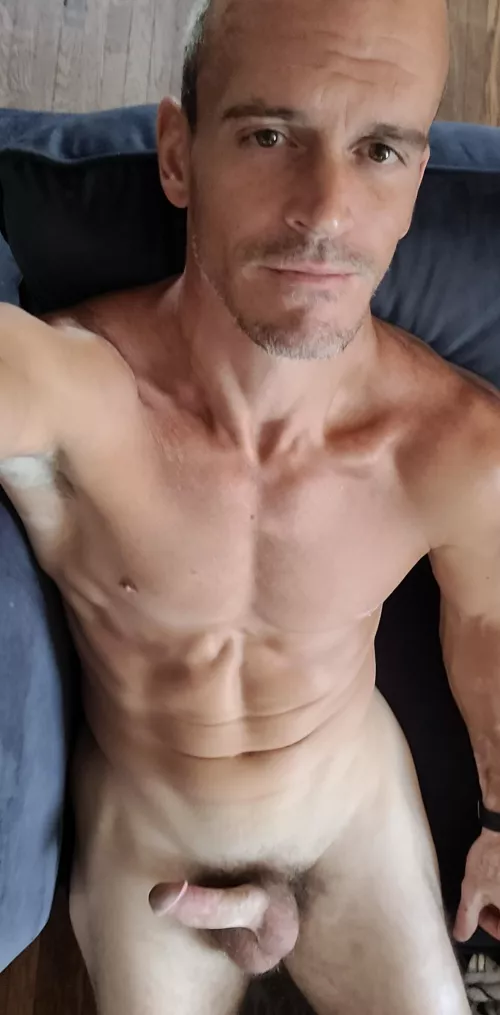 [43] Would you sit on Dad's lap?