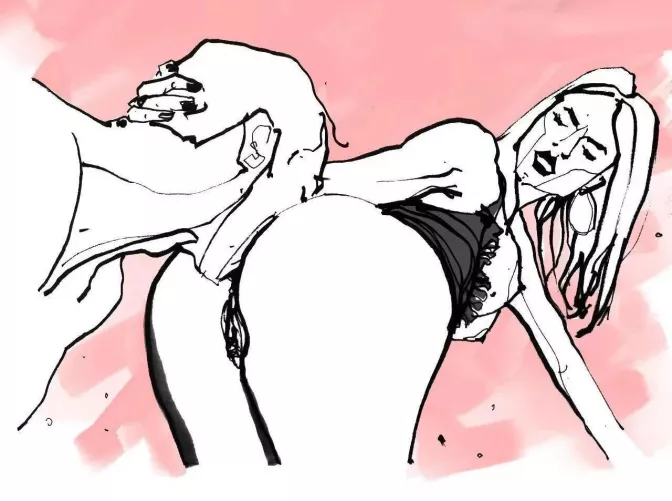 Ass licking is an art, so here's my contribution [OC]