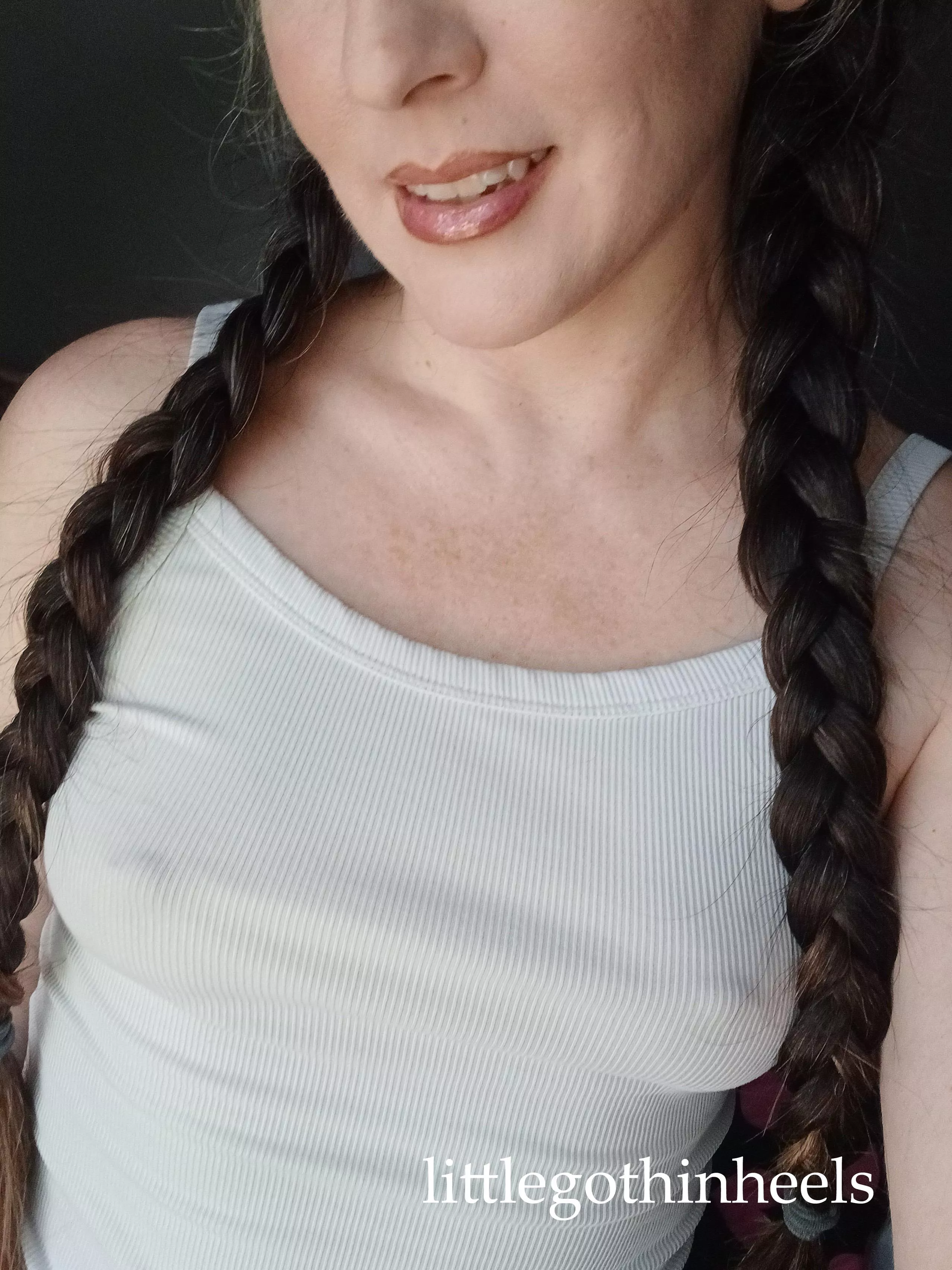 I always forget my bra on purpose