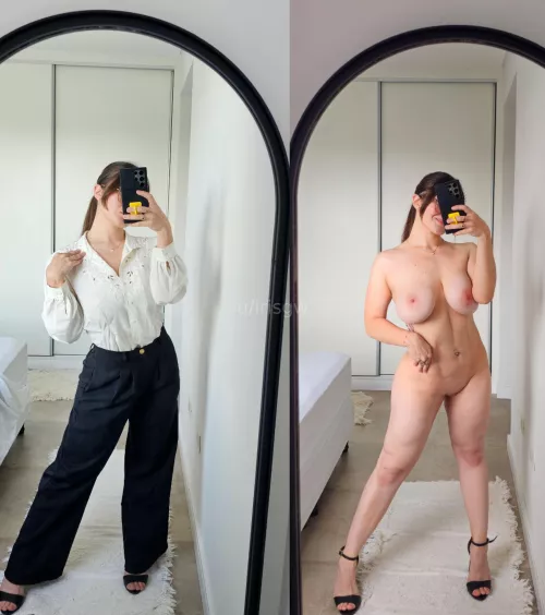 I think my smile gives away how much I love being naked