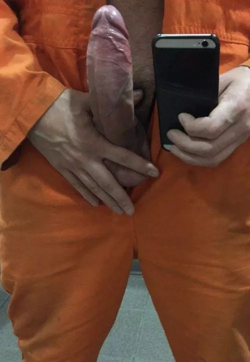 Just a real dick, hanging out at work..