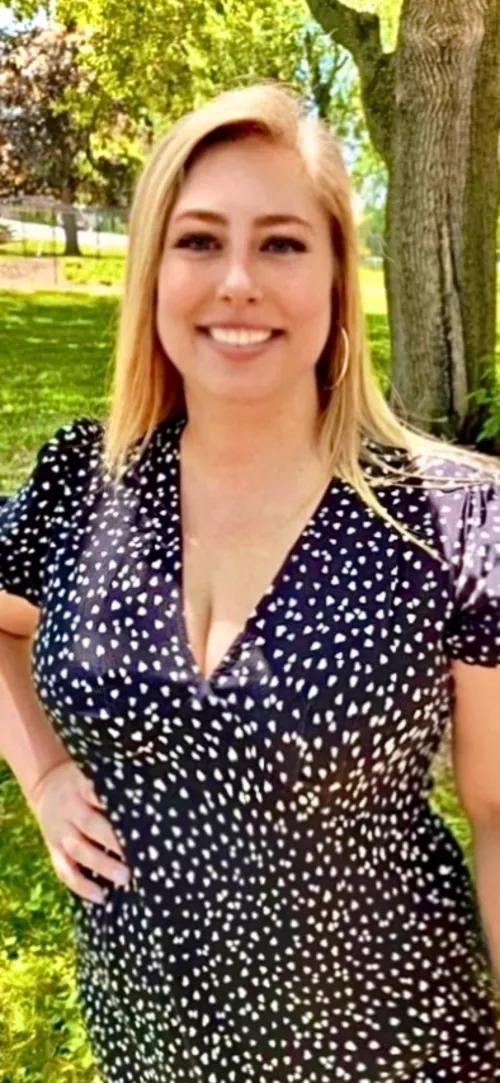 Me in my sundress on a sunny day