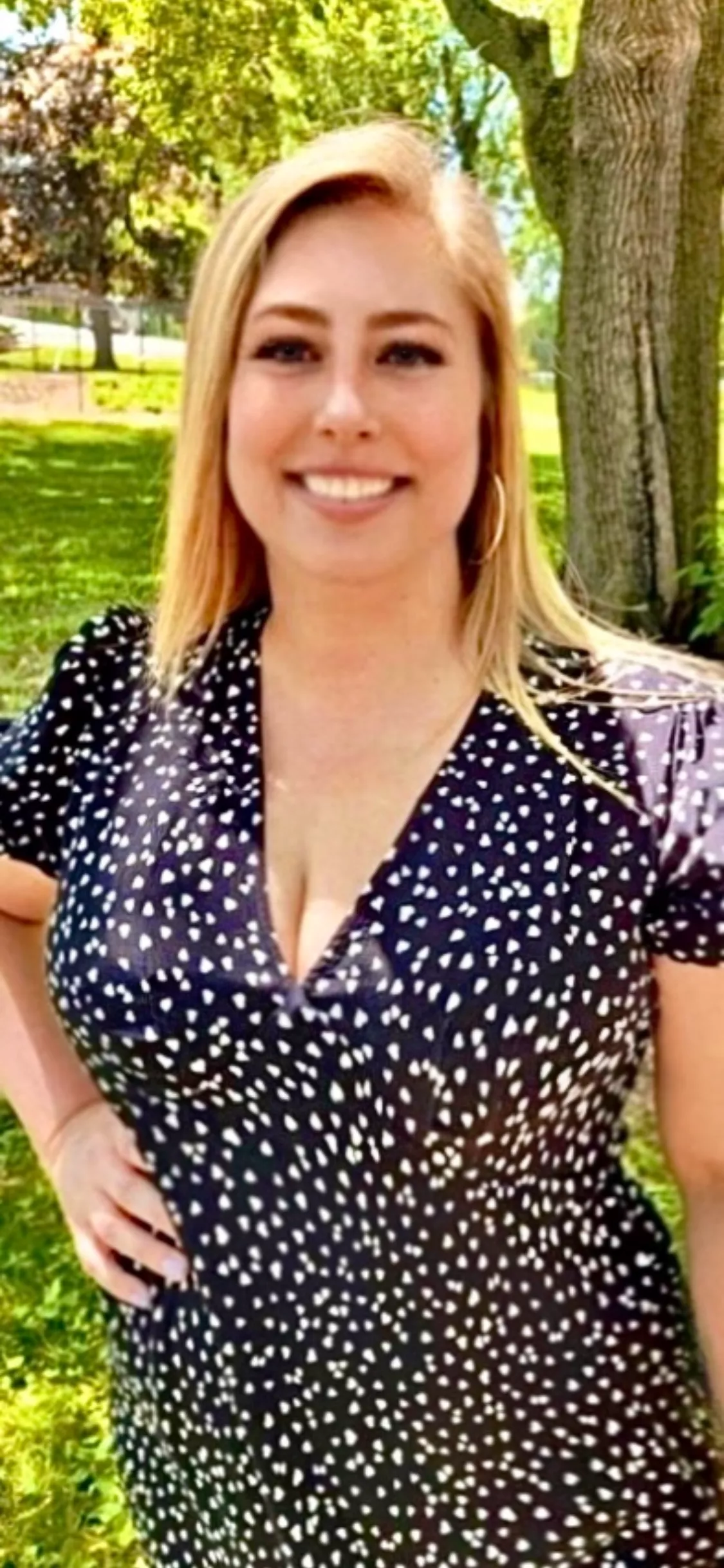 Me in my sundress on a sunny day