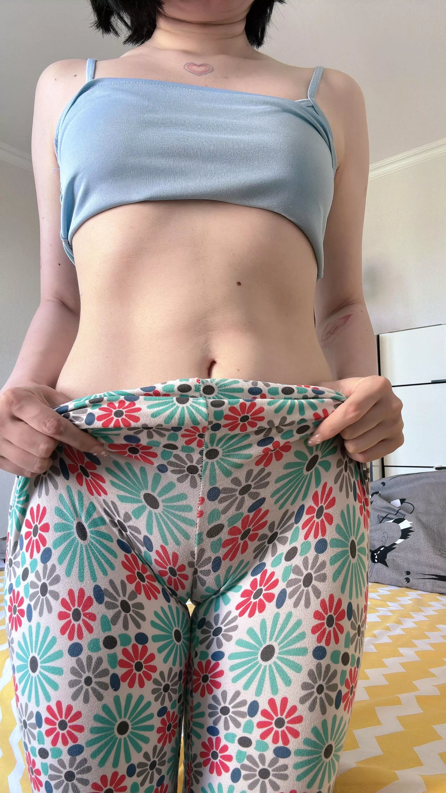 Morning photo of camel toe