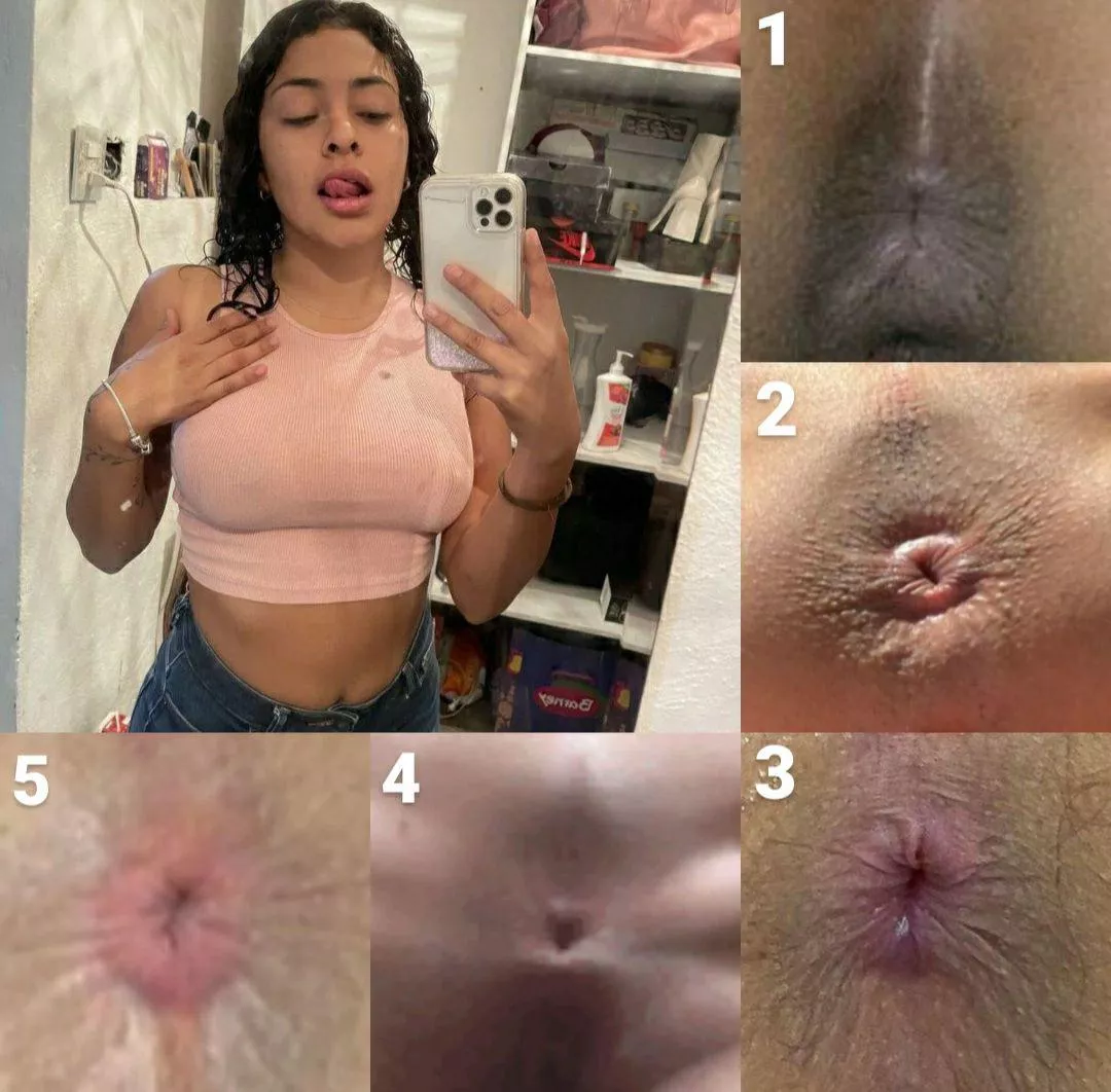 New dynamic: Which one do you think is her asshole?