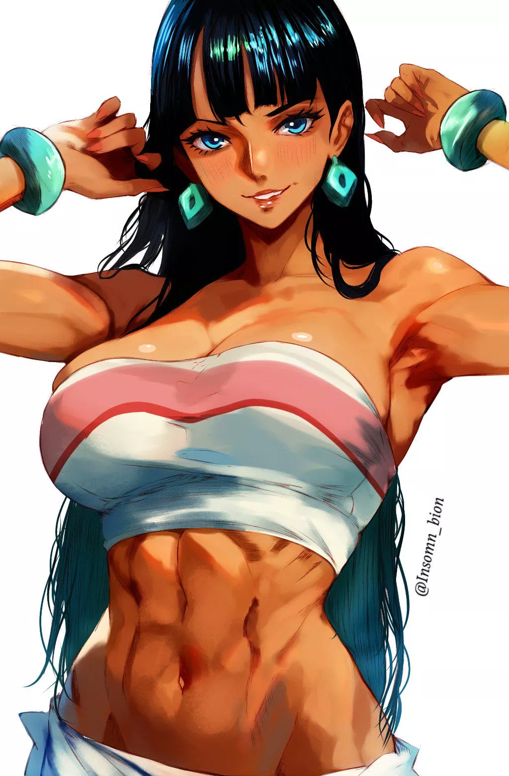 Nico Robin in Chel's outfit (Bion) [One Piece/The Road to El Dorado]