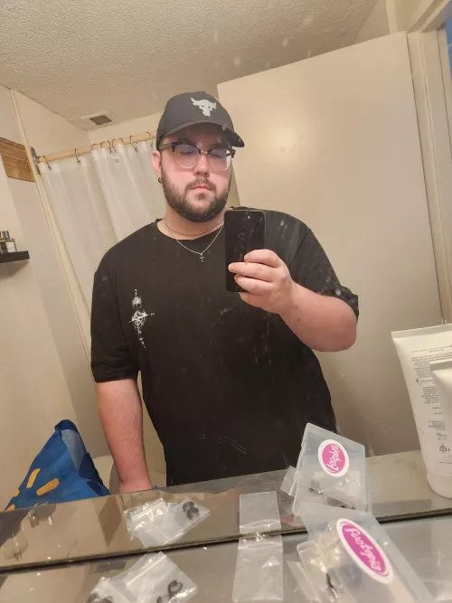 Please excuse the dirty mirror 