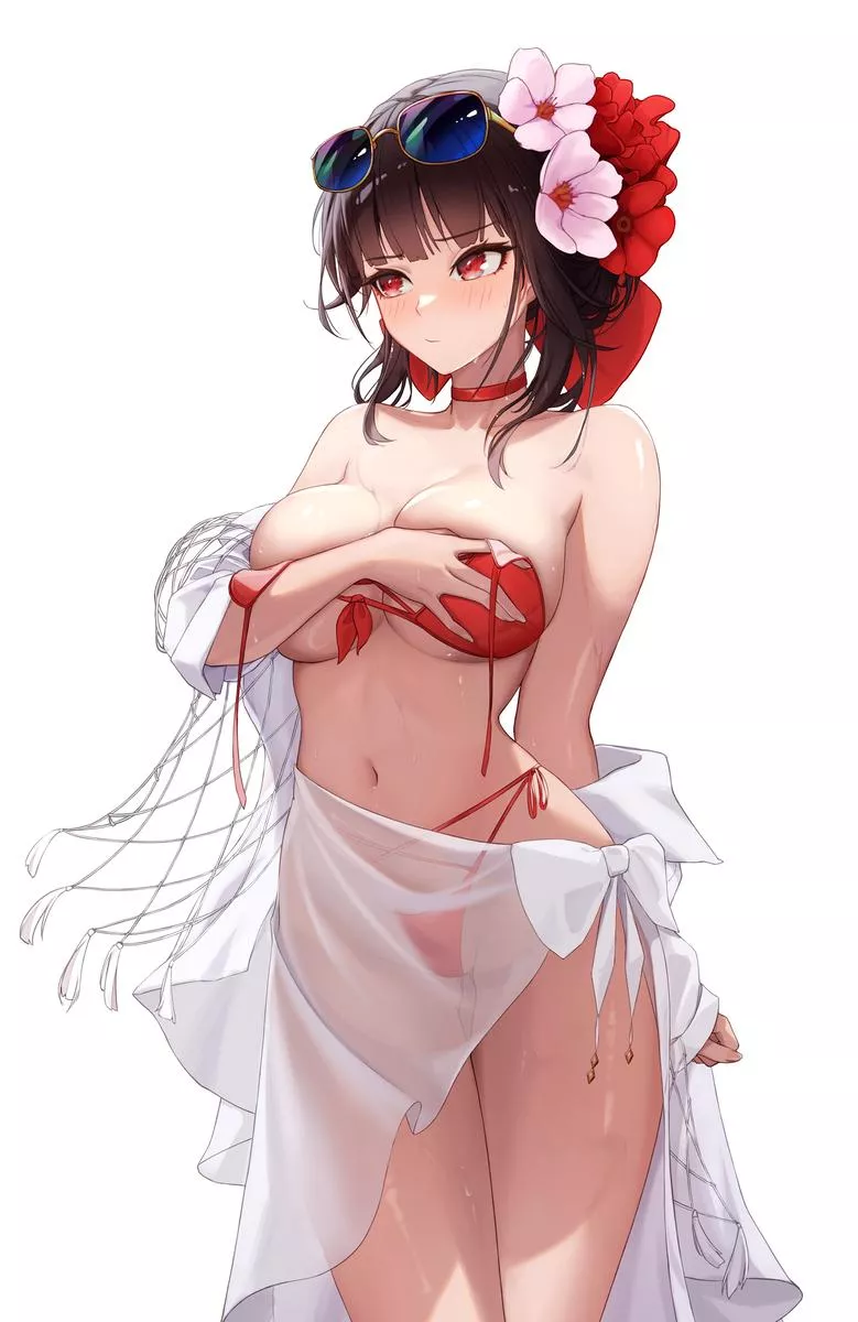 Shy summer Sakura [Nikke]