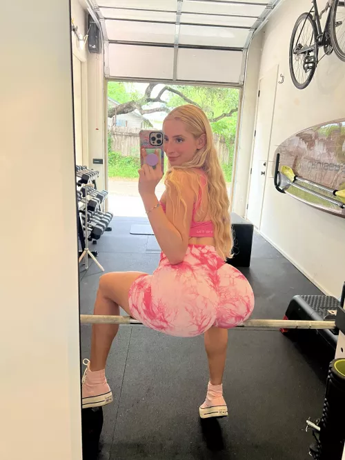 to all the guys at the gym staring, these are what my ass looks like