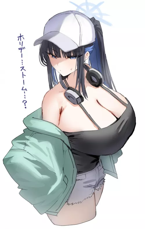 BEEEEEG Saori (Horn/wood) [Blue Archive]