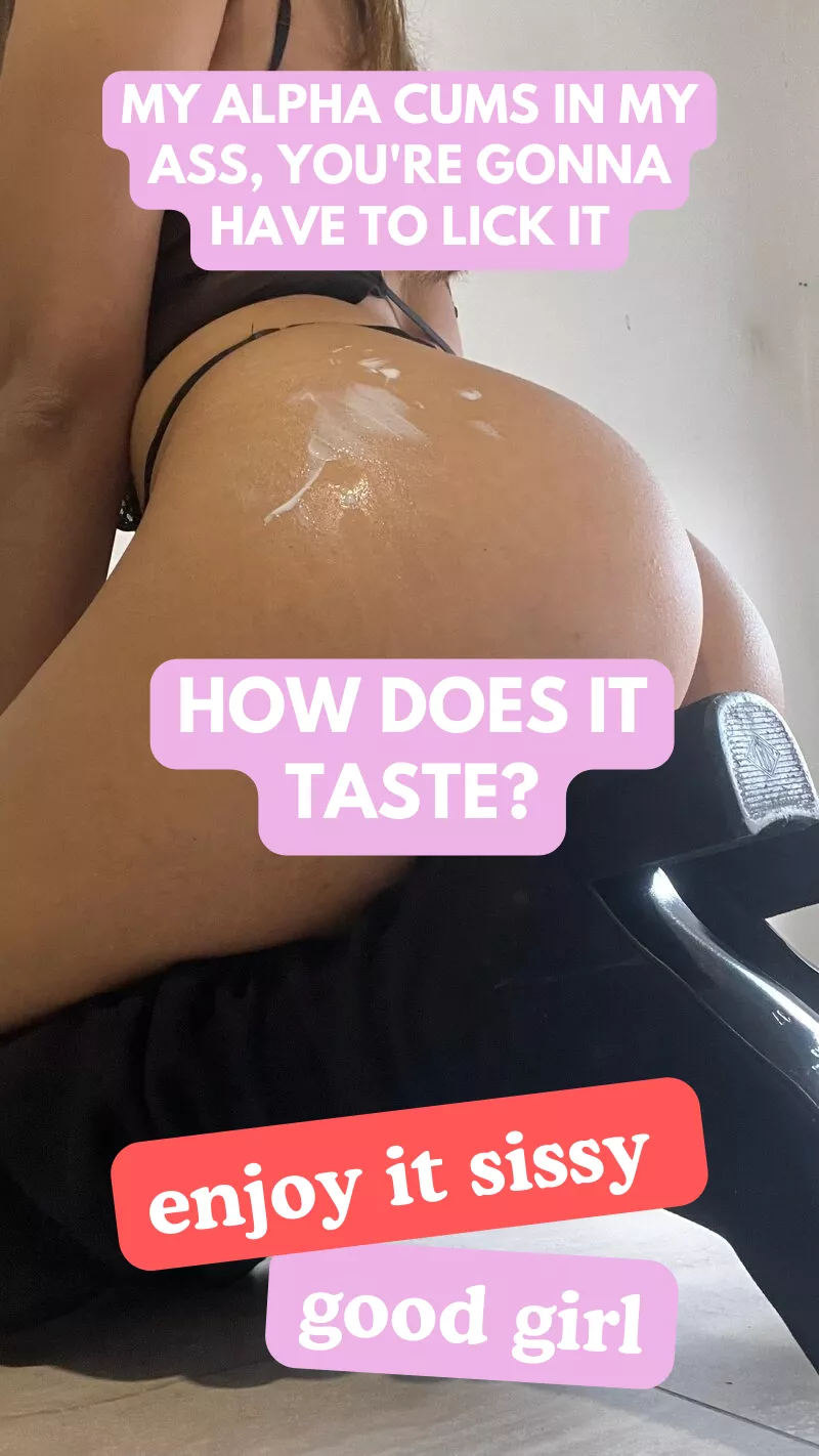 Eat it for me sissy [oc]